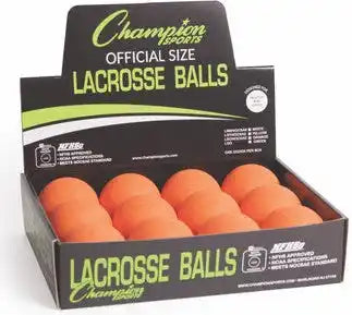 Champion Sports Lbnocsae Nocsae Lacrosse Balls - Doz