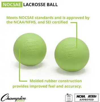 Champion Sports Lbnocsae Nocsae Lacrosse Balls - Doz