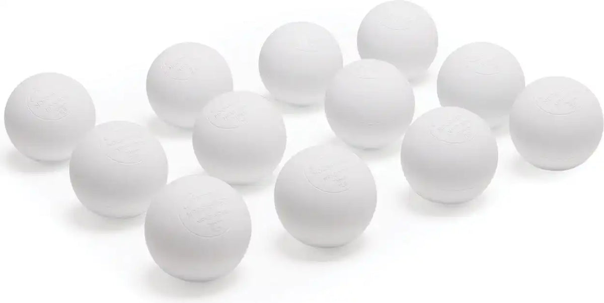 Champion Sports Lbnocsaebulk Nocsae Lacrosse Balls Bulk Pack - Doz - White