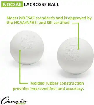 Champion Sports Lbset Lacrosse Ball - Set
