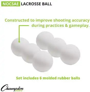 Champion Sports Lbset Lacrosse Ball - Set
