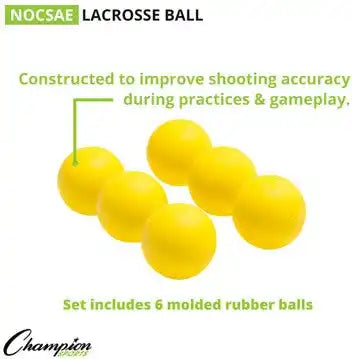 Champion Sports Lbset Lacrosse Ball - Set