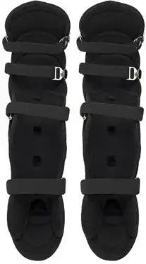 Champion Sports Lgawbk Double Knee Baseball Shin Guards with Wings - Pr