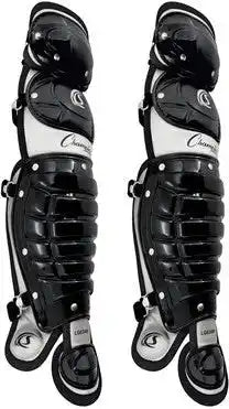 Champion Sports Lgawbk Double Knee Baseball Shin Guards with Wings - Pr
