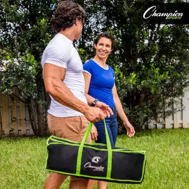 Champion Sports Lgst Ladder Ball Game - Set - Black Frame