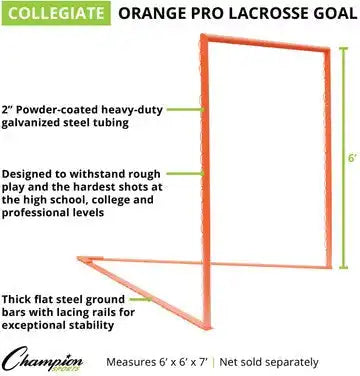 Champion Sports Lngproxx Pro Collegiate Lacrosse Goal - Ea