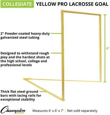 Champion Sports Lngproxx Pro Collegiate Lacrosse Goal - Ea