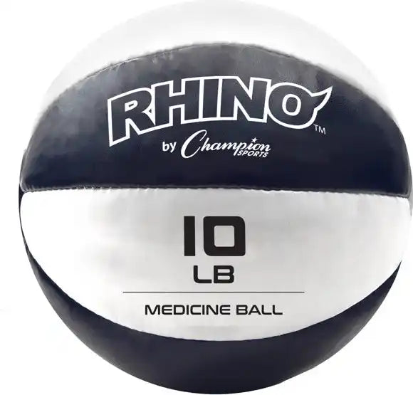 Champion Sports Mb Rhino Leather Medicine Ball - Ea - 10 Lb