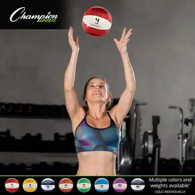 Champion Sports Mb Rhino Leather Medicine Ball - Ea