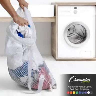 Champion Sports Mb25 Mesh Equipment Bag with Shoulder Strap - Ea