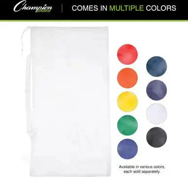 Champion Sports Mb25 Mesh Equipment Bag with Shoulder Strap - Ea