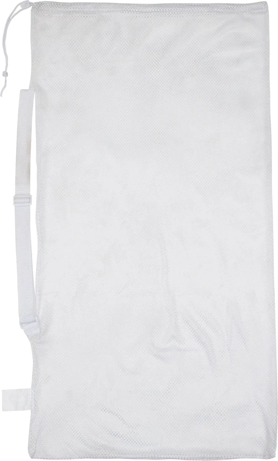 Champion Sports Mb25 Mesh Equipment Bag with Shoulder Strap - Ea - White