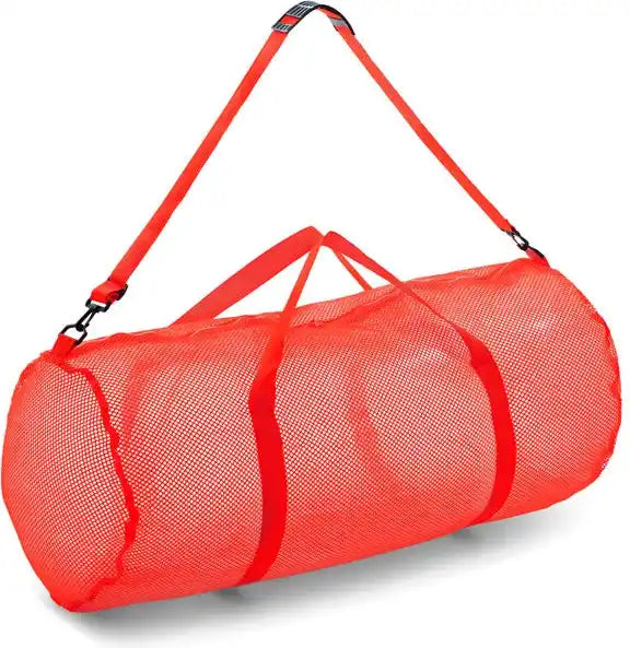 Champion Sports Md45 Mesh Duffel Bag - Ea - Red