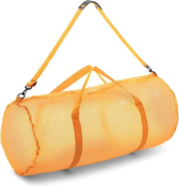Champion Sports Md45 Mesh Duffel Bag - Ea - Yellow