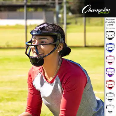 Champion Sports Mfm Magnesium Softball Youth Facemask - Ea