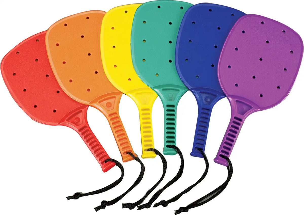 Champion Sports Mrset Plastic Paddleball Racket - Set - 14’’ l