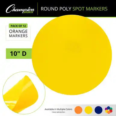 Champion Sports Msp Poly Spot Marker - Doz