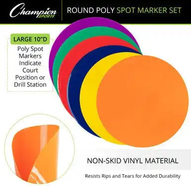Champion Sports Msp Poly Spot Marker - Doz