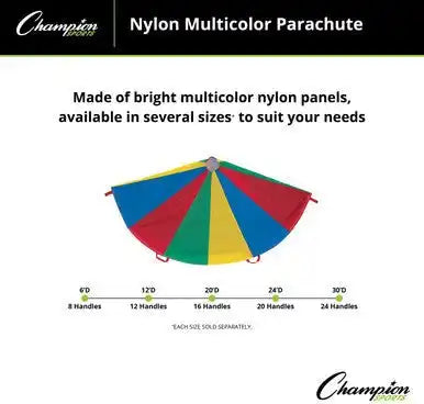 Champion Sports Np Nylon Multicolor Parachute - Ea