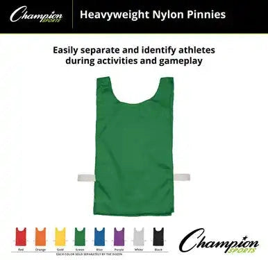 Champion Sports Np1 Heavyweight Nylon Pinnies Youth - Doz