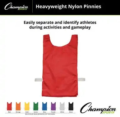 Champion Sports Np1 Heavyweight Nylon Pinnies Youth - Doz