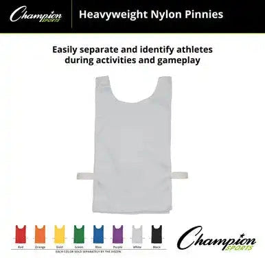 Champion Sports Np1 Heavyweight Nylon Pinnies Youth - Doz