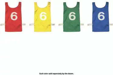 Champion Sports Np2 Numbered Heavyweight Nylon Pinnies Youth - Doz
