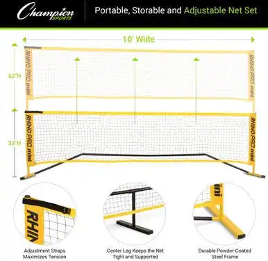 Champion Sports Paset Rhino Port-a-net - Set