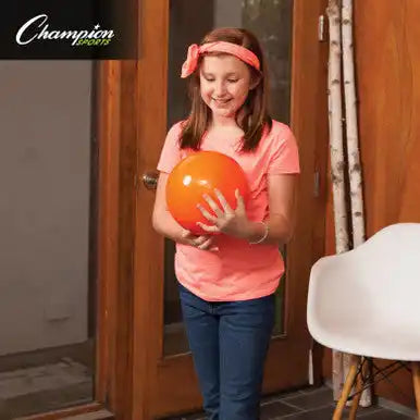 Champion Sports Pb Rubberized Plastic Bowling Ball - Ea