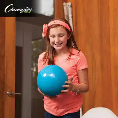 Champion Sports Pb Rubberized Plastic Bowling Ball - Ea