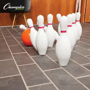 Champion Sports Pb Rubberized Plastic Bowling Ball - Ea