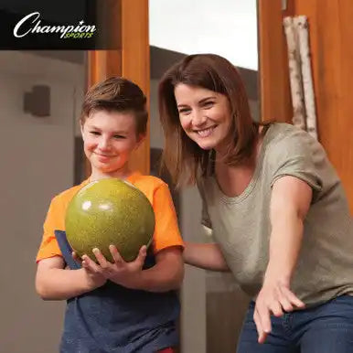 Champion Sports Pb Rubberized Plastic Bowling Ball - Ea