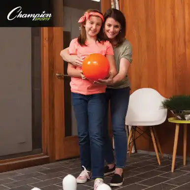 Champion Sports Pb Rubberized Plastic Bowling Ball - Ea