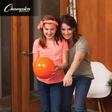 Champion Sports Pb Rubberized Plastic Bowling Ball - Ea