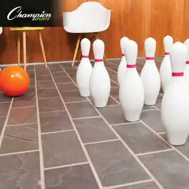 Champion Sports Pb Rubberized Plastic Bowling Ball - Ea