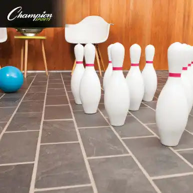 Champion Sports Pb Rubberized Plastic Bowling Ball - Ea