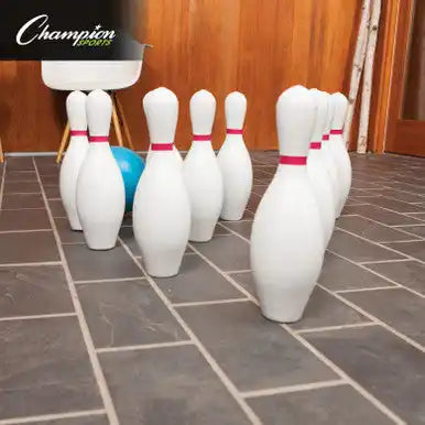 Champion Sports Pb Rubberized Plastic Bowling Ball - Ea