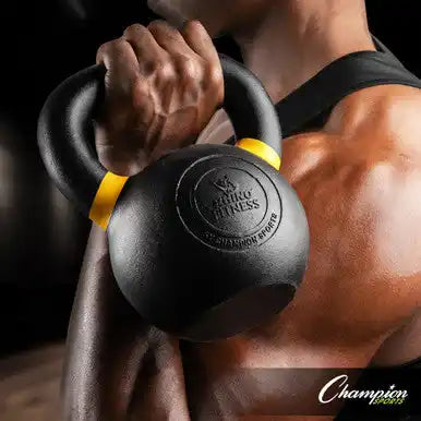 Champion Sports Pck Rhino Iron Kettlebell - Ea