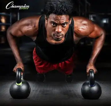 Champion Sports Pck Rhino Iron Kettlebell - Ea