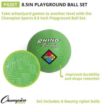 Champion Sports Pg85 8.5’’ Playground Ball - Ea