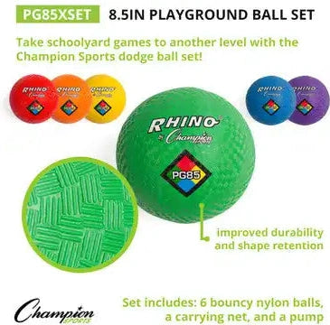 Champion Sports Pg85 8.5’’ Playground Ball - Ea