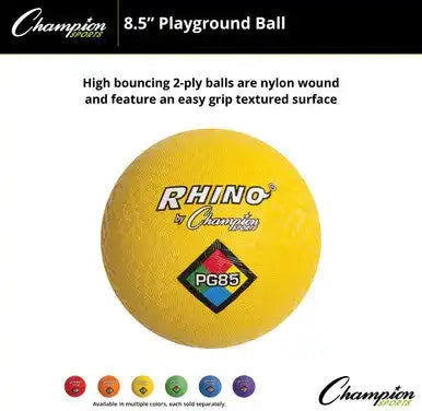 Champion Sports Pg85 8.5’’ Playground Ball - Ea