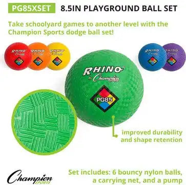 Champion Sports Pg85 8.5’’ Playground Ball - Set