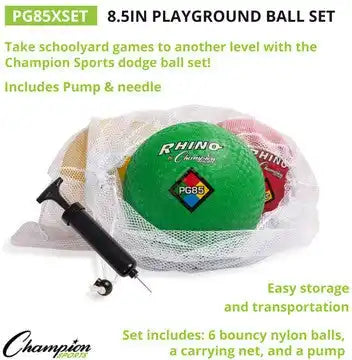 Champion Sports Pg85 8.5’’ Playground Ball - Set