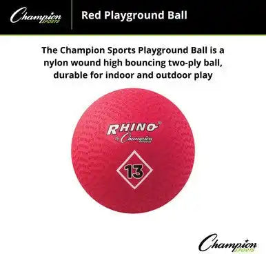 Champion Sports Pgrd Playground Ball Red - Ea
