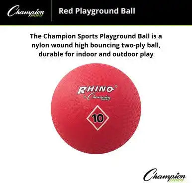 Champion Sports Pgrd Playground Ball Red - Ea