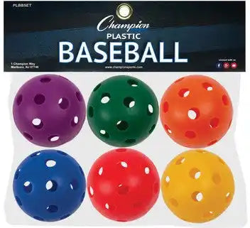Champion Sports Plbb Plastic Baseballs - Doz