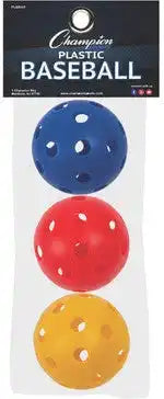 Champion Sports Plbb Plastic Baseballs - Doz