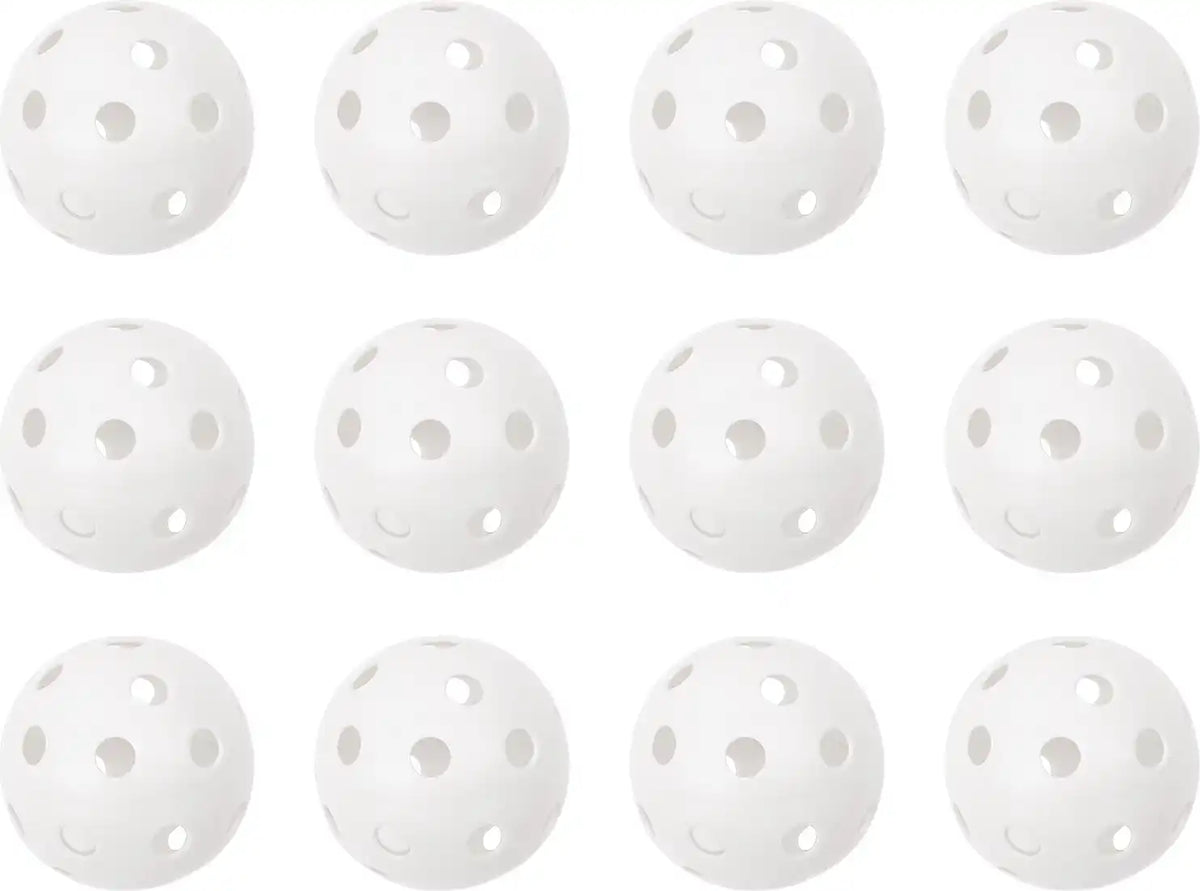 Champion Sports Plbb Plastic Baseballs - Doz - one Dozen, White