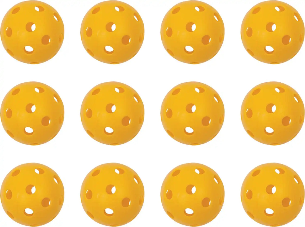Champion Sports Plbb Plastic Baseballs - Doz - one Dozen, Yellow